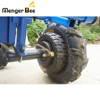 Nouveau chariot à main électrique Menger Bee pour ruche, à deux roues, moteur en cuivre 1000W, acier galvanisé, pour usage en apiculture, garantie 2 ans, bleu