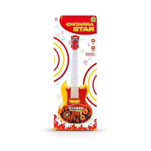 Chitarra <b>Star</b> Rock Band Electric Guitar 51 Cm Musical Toy For Kids With <b>Lights</b> And Sounds - Product Image 2