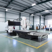 Fraiseuse CNC à portique 3 axes BT40 à faible entretien, directement de l'usine, haute précision pour la découpe de contours de pièces en plastique