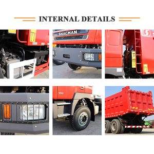 Best Quality New Shacman 10t Diesel Euro 3 Left Steering Heavy Duty 6x4 Dump Truck F3000 Series with Rear Camera for Sale - Product Image 5