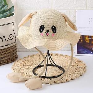Sombrero rosa azul marrón <span class=keywords><strong>Pikachu</strong></span> <span class=keywords><strong>orejas</strong></span> móviles sombrero <span class=keywords><strong>de</strong></span> conejo niños niñas verano cubo sombrero Kawaii padres hombres mujeres sombrero para el sol - Product Image 4