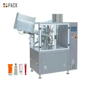 Npack Automatic High Speed Soft Tube Filling And Sealing Machine Lotion Cosmetic Tube Filling Machine