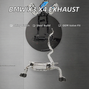 Tubos de Escape de Acero Inoxidable para <span class=keywords><strong>BMW</strong></span> F30 340i, F32 <span class=keywords><strong>440i</strong></span>, B58 3.0T, 2014 - 2021 - Product Image 2