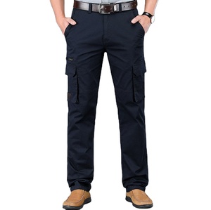 <span class=keywords><strong>Pantaloni</strong></span> Cargo da lavoro Casual in cotone <span class=keywords><strong>con</strong></span> tasca laterale allentata <span class=keywords><strong>pantaloni</strong></span> da uomo taglie forti <span class=keywords><strong>pantaloni</strong></span> nero verde cachi - Product Image 1