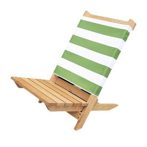 كرسي محمول قابل للطي للاستخدام الخارجي للبالغين والأطفال، تصميم عصري وبسيط، مقعد خشبي من خشب الزان للتخييم والصيد - Product Image 5