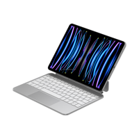 Clavier magique avec clavier sans fil pour 2020 iPad Air 4ème 10.9 pouces, clavier multilingue, ultra-mince et léger