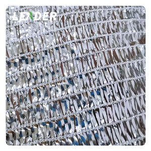 Cubierta de malla plana para invernadero, cubierta de red de túnel de sombra de <span class=keywords><strong>aluminio</strong></span>, barato, anti UV, para agricultura - Product Image 1