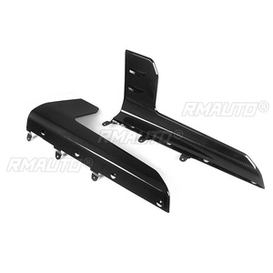 Dry Carbon Fiber Side Skirts Lip Flaps Extension Rocker Splitters Diffuser Winglet Wing for BMW G87 M2 2023-IN MP Style Body Kit - Product Image 3
