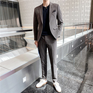 Elegante Abito da Sposo per Uomo, Alta Qualità, Design a 3 Pezzi, Giacca Monopetto, Pantaloni con Zip, Traspirante, Stile Americano, Vendita Calda - Product Image 5