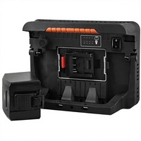 Projecteur de travail LED robuste 18V 30W 3000LM IP54 IK08 résistant aux chocs pour extérieur avec connecteur de batterie