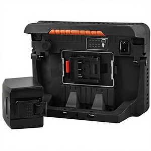 Projecteur de travail LED robuste <span class=keywords><strong>18V</strong></span> 30W 3000LM IP54 IK08 résistant aux chocs pour extérieur avec connecteur de batterie - Product Image 4