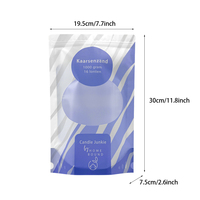 Sachet Doypack Personnalisé avec Impression Gravure, Qualité Alimentaire, Anti-humidité, avec Fermeture Zip pour Poudre de Matcha et Emballage de Bougies