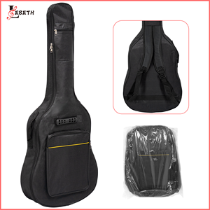 Housse de guitare acoustique étanche Lebeth GB15-38/39/40/41 en promotion, sacoche de transport réglable avec support dorsal - Product Image 4