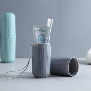 2026 New Hot Sale Portable Toothbrush Case Business Travel Plastic Dust Proof <b>Toothpaste</b> Toothbrush Cup Holder - Product Image 4