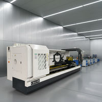 Tour CNC horizontal ZD CK6150 à broche unique, 2 axes, commande GSK, pour tournage de métaux lourds, banc plat