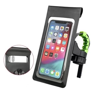 Nouveau sac de vélo imperméable avec support rotatif pour téléphone tactile, fixation sur guidon de moto, rétroviseur - Product Image 1
