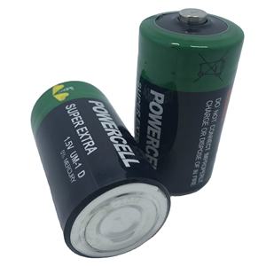 Pile sèche au carbone-zinc R20 UM1 1,5 V en PVC, la plus vendue, pour radio, lampe, LED et télécommande - Product Image 4