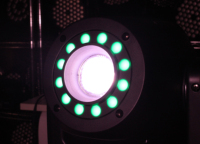 Vente en gros 100W LED Faisceau Tête Mobile Lumière RGBW Anneau Gobo Projecteur Spot DMX512 RDM Mise Au Point Linéaire Haute CRI 95 Dj Stage Lights