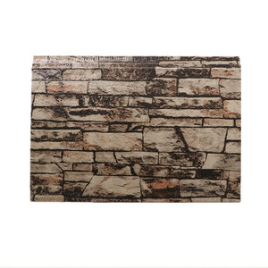 Motifs personnalisables Mur extérieur résidentiel anti-âge Panneau en PU gaufré pour Plateau Forest Farm Settlement Exteriors - Product Image 6