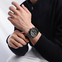 Montre NAVIFORCE 8080, cadran de 41 mm de diamètre, montre pour homme, design de luxe, dernier modèle 2025