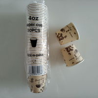 Sac d'emballage en polypropylène transparent de qualité alimentaire, directement de l'usine, sac en plastique imprimé sur mesure pour l'emballage de gobelets en papier empilés, logo personnalisé