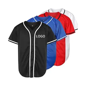 Uniforme de baseball en gros, t-shirts personnalisés, sublimation professionnelle, jersey de l'équipe de baseball de new york