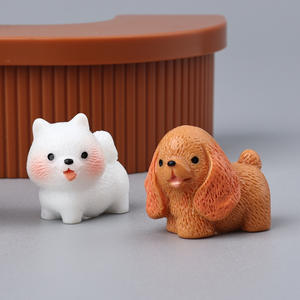 Adorno de Resina 3D para Escritorio, Miniatura de Perro de Simulación, Accesorio de Joyería y Manualidades - Product Image 3