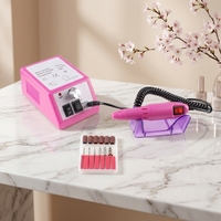 Machine à poncer électrique professionnelle pour manucure et pédicure, kit d'outils de polissage et de lustrage des ongles