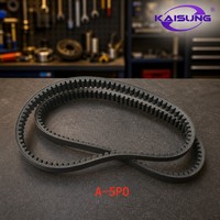 Courroie de transmission crantée en caoutchouc néoprène 5PO pour moto Yamaha Nouvo LX Scooter CVT