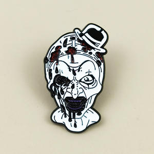 Broche Halloween Horreur <span class=keywords><strong>Zombie</strong></span>, Accessoire de Costume pour Enfants, Badge Décoratif en Alliage de Dessin Animé de Niche - Product Image 1