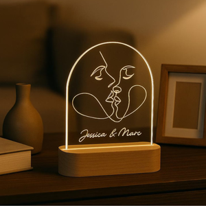 2025 Hot Sale Wholesale Dining <b>Table</b> Oval RGB Carved Blank Acrylic Panel Wooden <b>Lamp</b> LED <b>Base</b> Wooden LED <b>Lamp</b> <b>Base</b> <b>Table</b> <b>Lamp</b> - Product Image 1