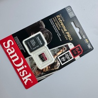Carte mémoire TF/SD SanDisk 100% originale, haute vitesse, compatible avec les caméras 4K, prenant en charge de 128 Mo à 32 Go