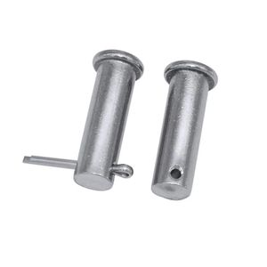 Đầu phẳng Chốt pin 6mm Đường kính đen/sáng kết thúc pin định vị với lỗ - Product Image 6