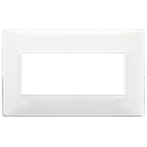 Vimar Wall <b>Switch</b> Plate 20.5x9.5 Cm White Matte Finish - Product Image 1