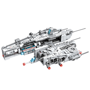 Jouet éducatif en blocs à assembler Starship, ensemble de blocs de construction SWAT, avions, modèle de style Star Wars, jouet en plastique unisexe - Product Image 1