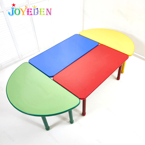 Ensemble de table et chaise en bois pour enfants, taille réglable, pour salle de classe, école privée internationale, fabricant chinois - Product Image 5