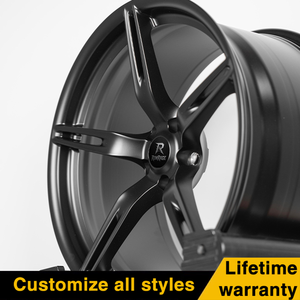 Ruedas forjadas 17-26 pulgadas satén negro 5 radios llantas de aleación ligera para <span class=keywords><strong>Ferrari</strong></span> 458 488 F8 Tributo CaliforniaTSupercarPerformance - Product Image 2