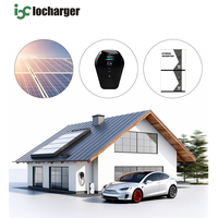 Ocpp 2.0.1 Type2 Estación de carga rápida para automóvil 7kw 22kw Nivel 2 V2H V2G Ac Wallbox Ev Estaciones de carga para Europa