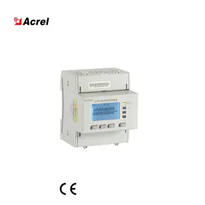 Acrel-Medidor de potencia de CC, riel Din para pilas de carga EV, energía solar fotovoltaica, estación base, 0-1000V, RS485