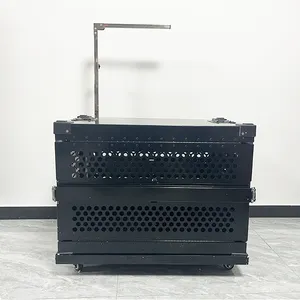 Toptan XXL ekstra büyük alüminyum katlanabilir köpek sandık için Rottweiler köpek taşıma kulübesi taşıyıcı kafes - Product Image 2