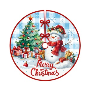 Copri Base per Albero di <span class=keywords><strong>Natale</strong></span> in Poliestere 90*90cm con Stampe Cartoon, Decorazioni Natalizie, Forniture all'Ingrosso per Agenti - Product Image 5