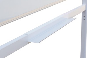 Pizarra Blanca de Porcelana de Doble Cara, Magnética y Móvil, de Aluminio, para Escuela y Oficina - Product Image 2