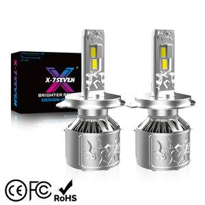 X-7SEVEN <span class=keywords><strong>2026</strong></span> Hochleistungs-260W 70000lm Dual-Kupferrohr H7 H11 9005 9006 H4 Auto-<span class=keywords><strong>LED</strong></span>-Licht Neue Auto-<span class=keywords><strong>LED</strong></span>-Scheinwerferbirnen - Product Image 1