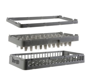 Contenitori Verticali Impilabili Espandibili in Plastica a Doppio Livello ad Asciugatura Rapida <span class=keywords><strong>per</strong></span> Ciotole, Tazze e Stoviglie da Cucina, Adatti <span class=keywords><strong>per</strong></span> <span class=keywords><strong>Lavastoviglie</strong></span> - Product Image 1