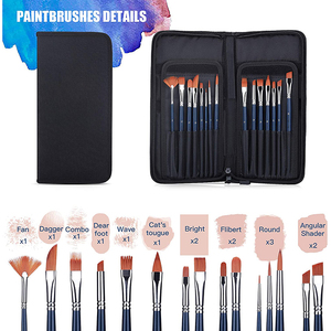 Kit de <span class=keywords><strong>peinture</strong></span> <span class=keywords><strong>acrylique</strong></span> 57 en 1, fournitures de <span class=keywords><strong>peinture</strong></span> pour artistes, ensembles de pinceaux pour enfants et adultes, <span class=keywords><strong>dessin</strong></span> - Product Image 4