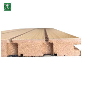 TianGe Usine <span class=keywords><strong>Écologique</strong></span> En Bois Rainuré Panneau Mural Décoratif Acoustique Pour Studio - Product Image 4