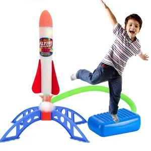 Rocket Launcher DWI Dowellin Air Pressed Stomp Toy Rocket Outdoor Sports for Kids