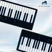 Clavier piano numérique pliable 61 touches léger et portable rechargeable semi-lesté – Vente directe usine