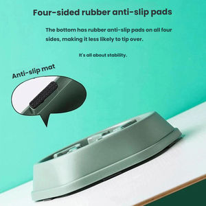 Mangkuk Makan Anjing Anti Gulung, Anti Tersedak, Anti Kembung, Anti Selip, Mangkuk Makan Lambat untuk Anjing Kecil dan Sedang - Product Image 2