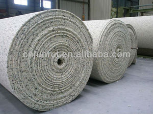 Cách âm và không thấm nước Thảm <span class=keywords><strong>Padding</strong></span> underlayment sàn phụ kiện tái chế PU bọt underlay cho thảm - Product Image 4